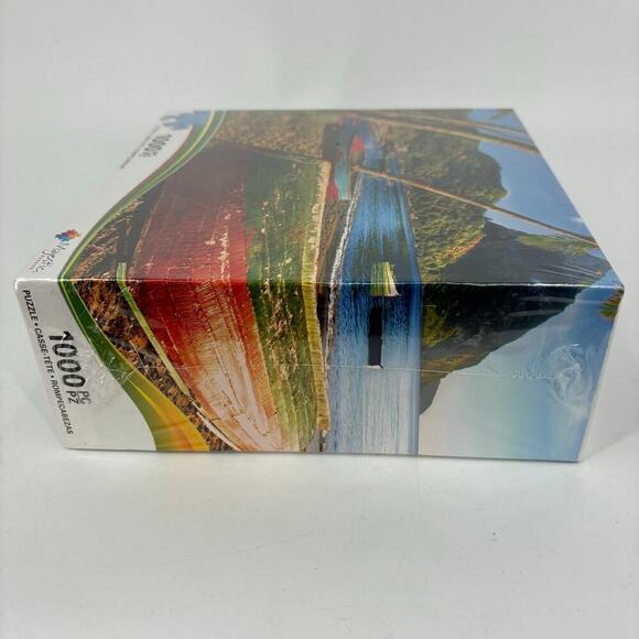 Majestic Puzzles St. Lucia 1,000 Pieces 20 x 27 Jigsaw Puzzle New Factory Sealed - Picture 3 of 6